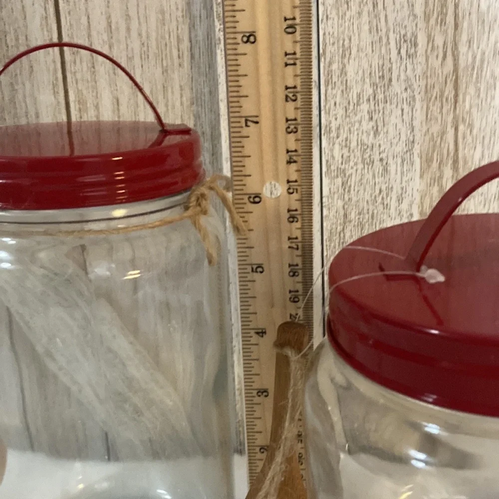 Target BP 2022 Glass Jars with Lids and Spoons